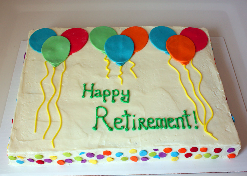 Teacher retirement cake - Decorated Cake by Rachel - CakesDecor
